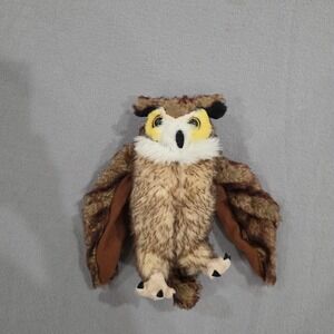 Wizarding World Great Horned Owl Plush Stuffed Animal Universal Orlando